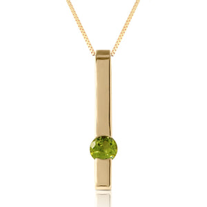 Sunset Glow Peridot Necklace