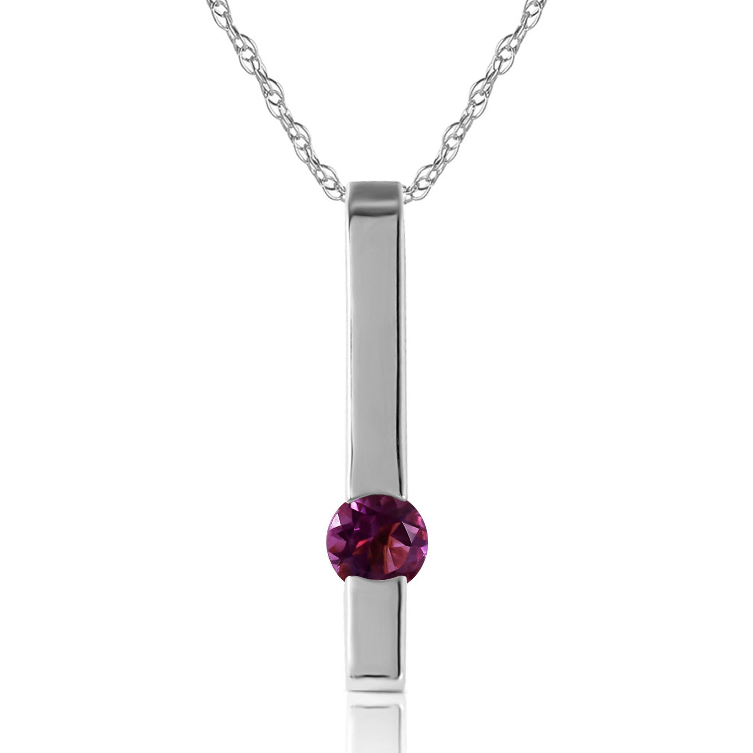 Sunset Glow Amethyst Necklace