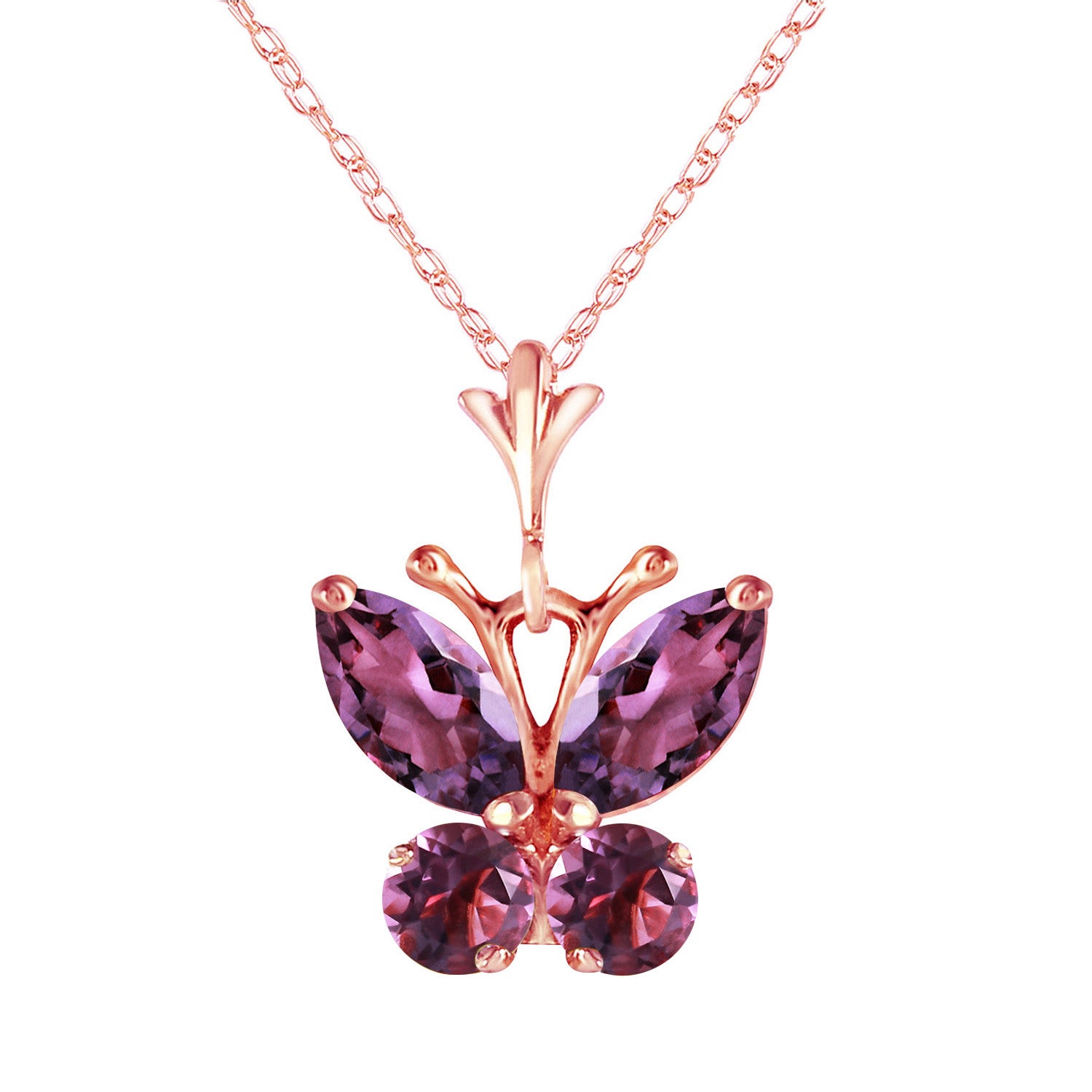 Autumn Breeze Amethyst Necklace