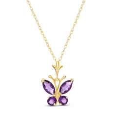 Autumn Breeze Amethyst Necklace