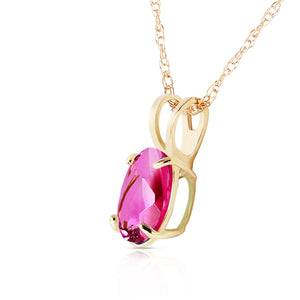 Tranquil Moon Pink Topaz Necklace