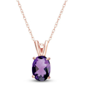 Tranquil Moon Amethyst Necklace