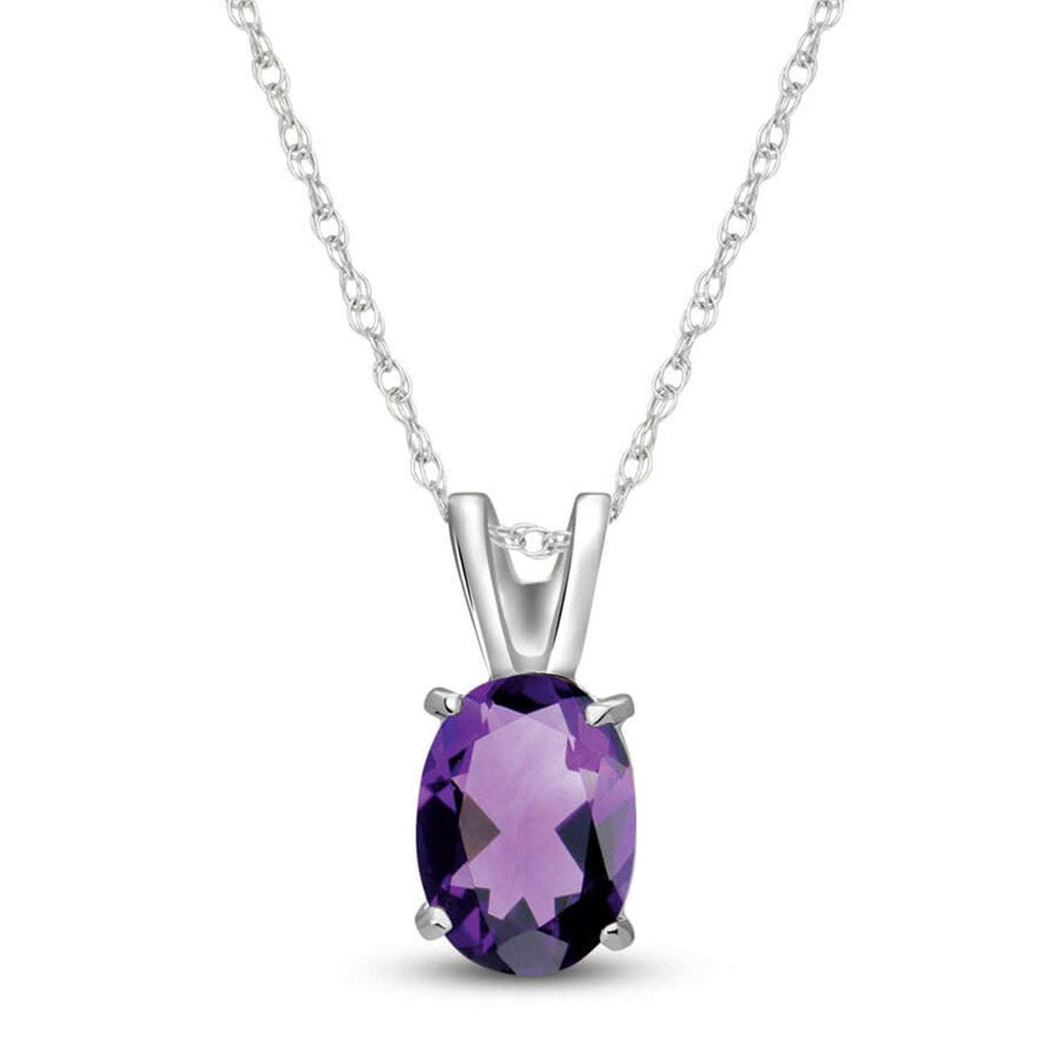 Tranquil Moon Amethyst Necklace