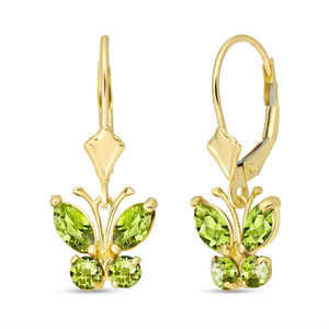 Autumn Breeze Peridot Earrings