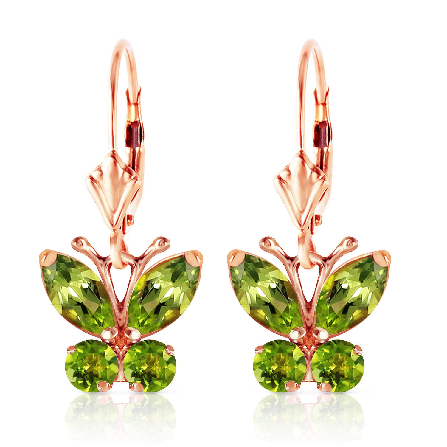 Autumn Breeze Peridot Earrings
