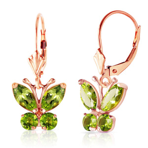 Autumn Breeze Peridot Earrings