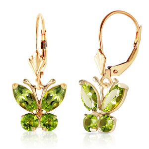 Autumn Breeze Peridot Earrings