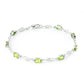 Shimmering Array Bracelet and Peridot Diamond