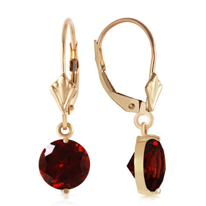 Eternal Gem Garnet Earrings