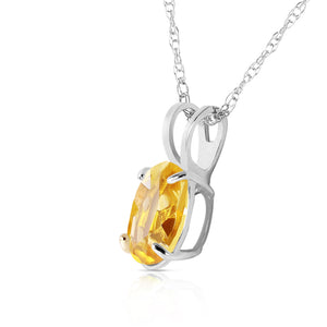 Tranquil Moon Citrine Necklace