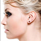 Garden Gem Ruby Earrings