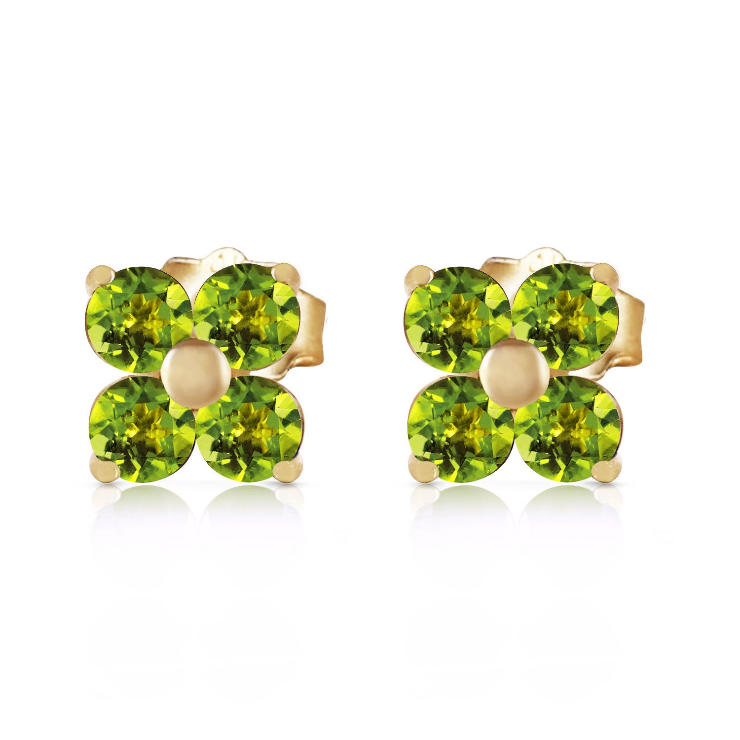 Garden Gem Peridot Earrings