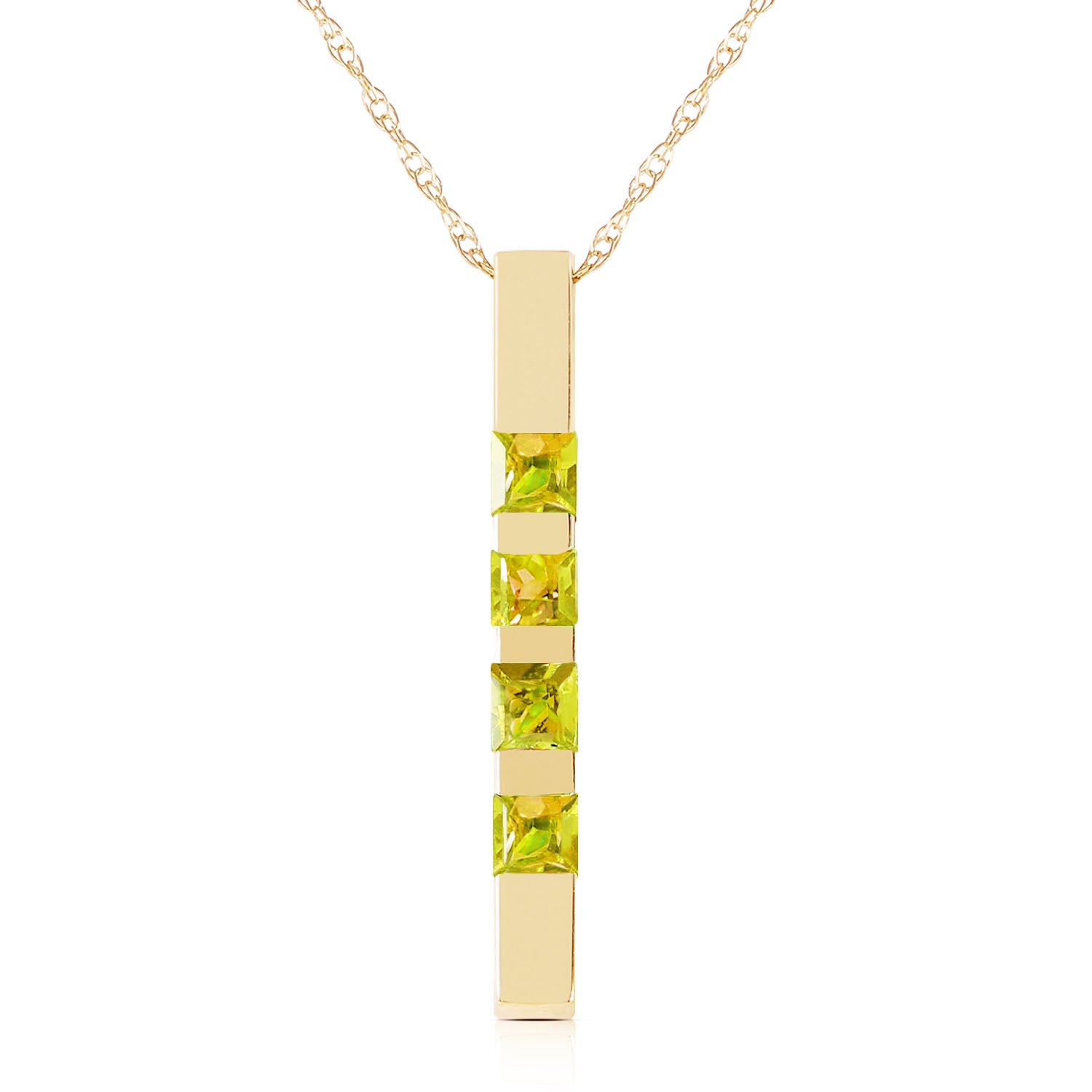Evergreen Harmony Peridot Necklace