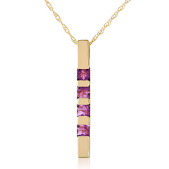 Evergreen Harmony Amethyst Necklace