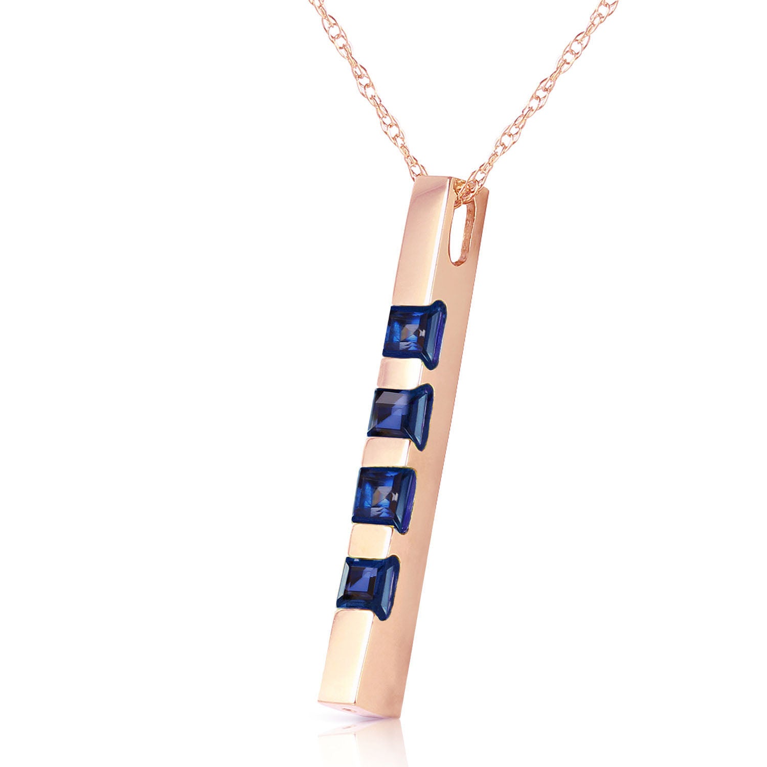 Evergreen Harmony Sapphire Necklace