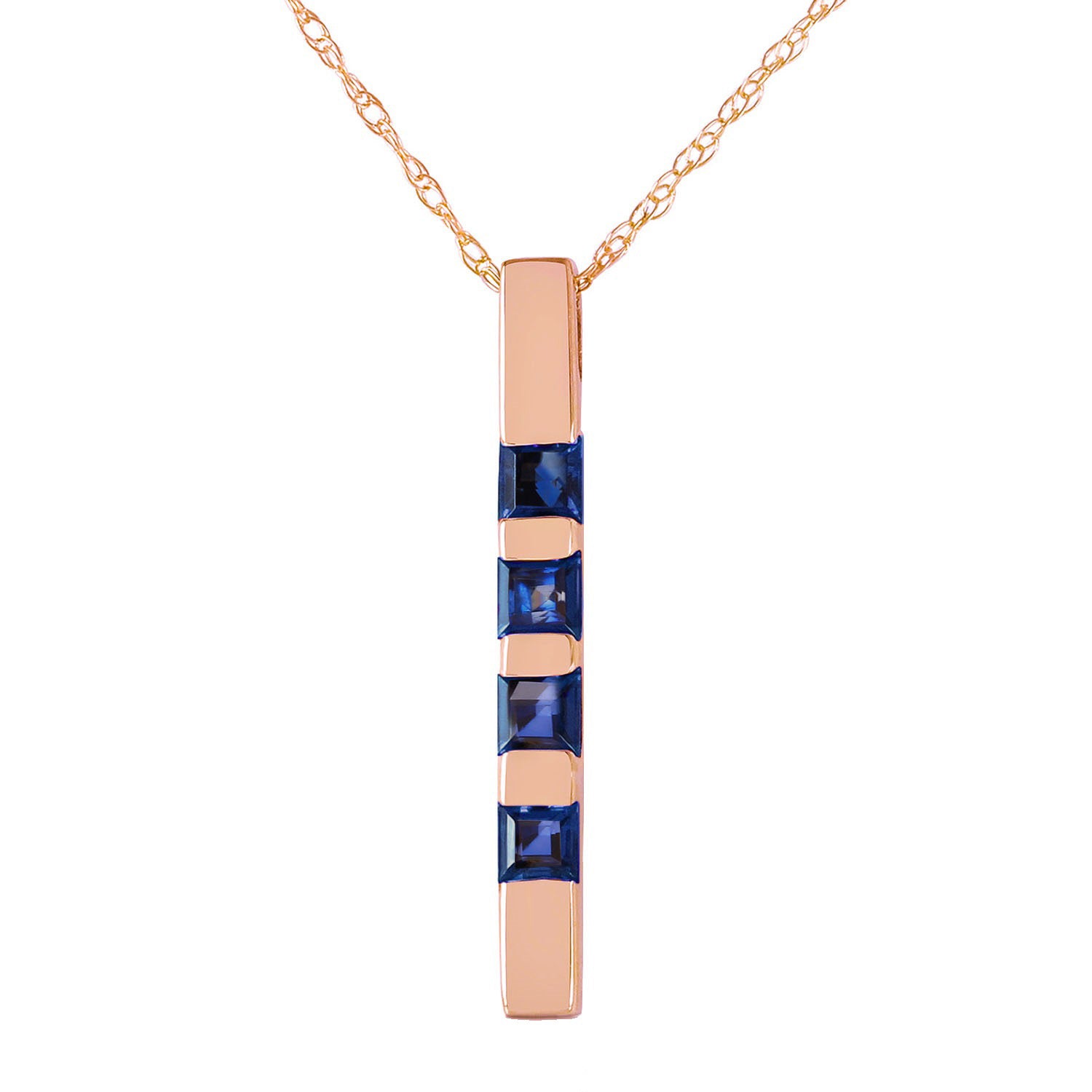 Evergreen Harmony Sapphire Necklace