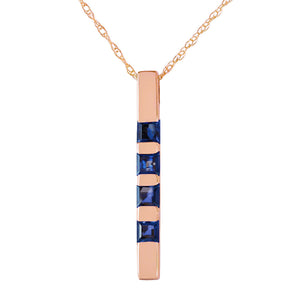 Evergreen Harmony Sapphire Necklace
