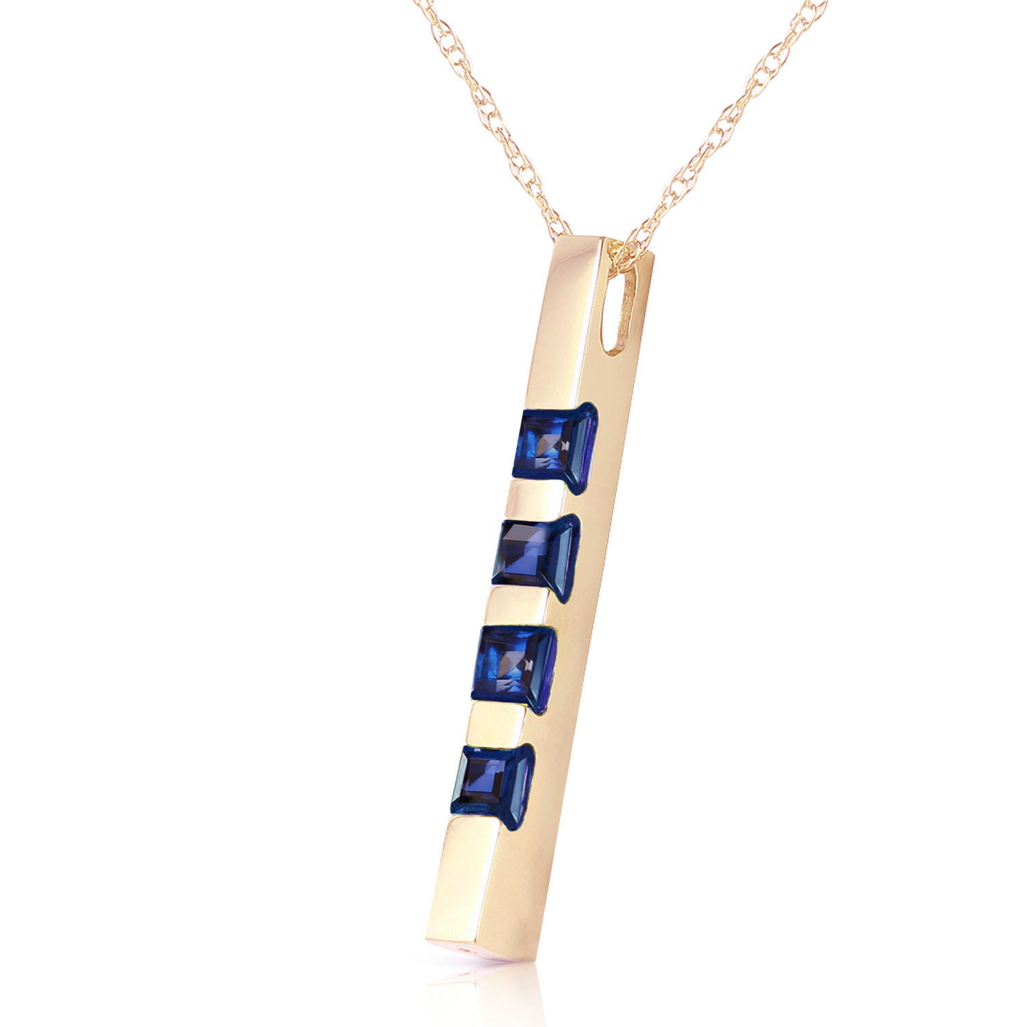 Evergreen Harmony Sapphire Necklace