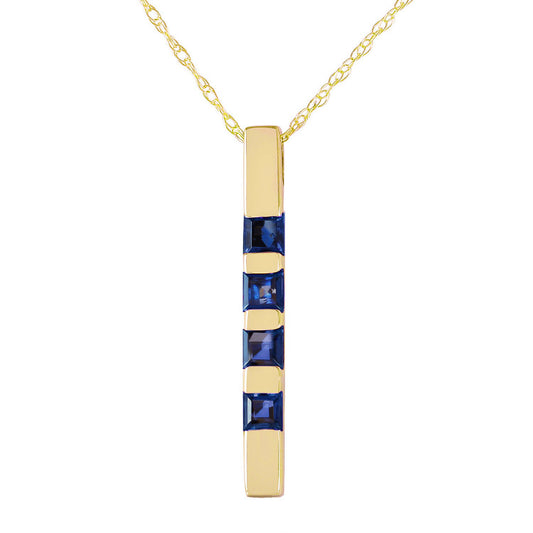 Gemline Gleam Sapphire Necklace