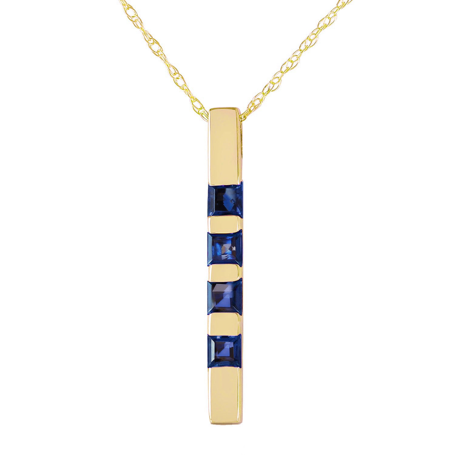 Evergreen Harmony Sapphire Necklace