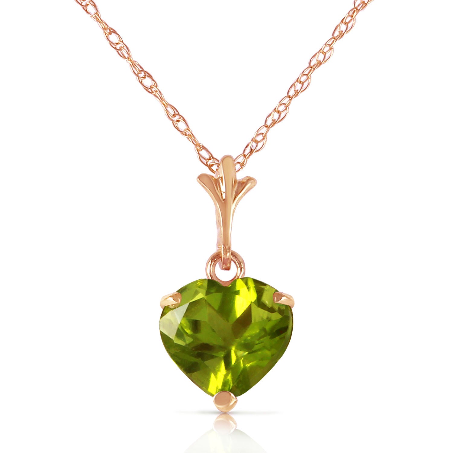 Eternal Love Peridot Necklace