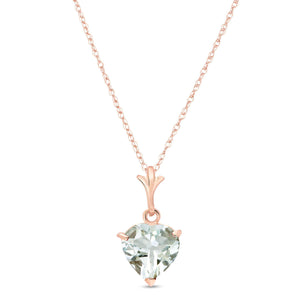 Eternal Love Aquamarine Necklace