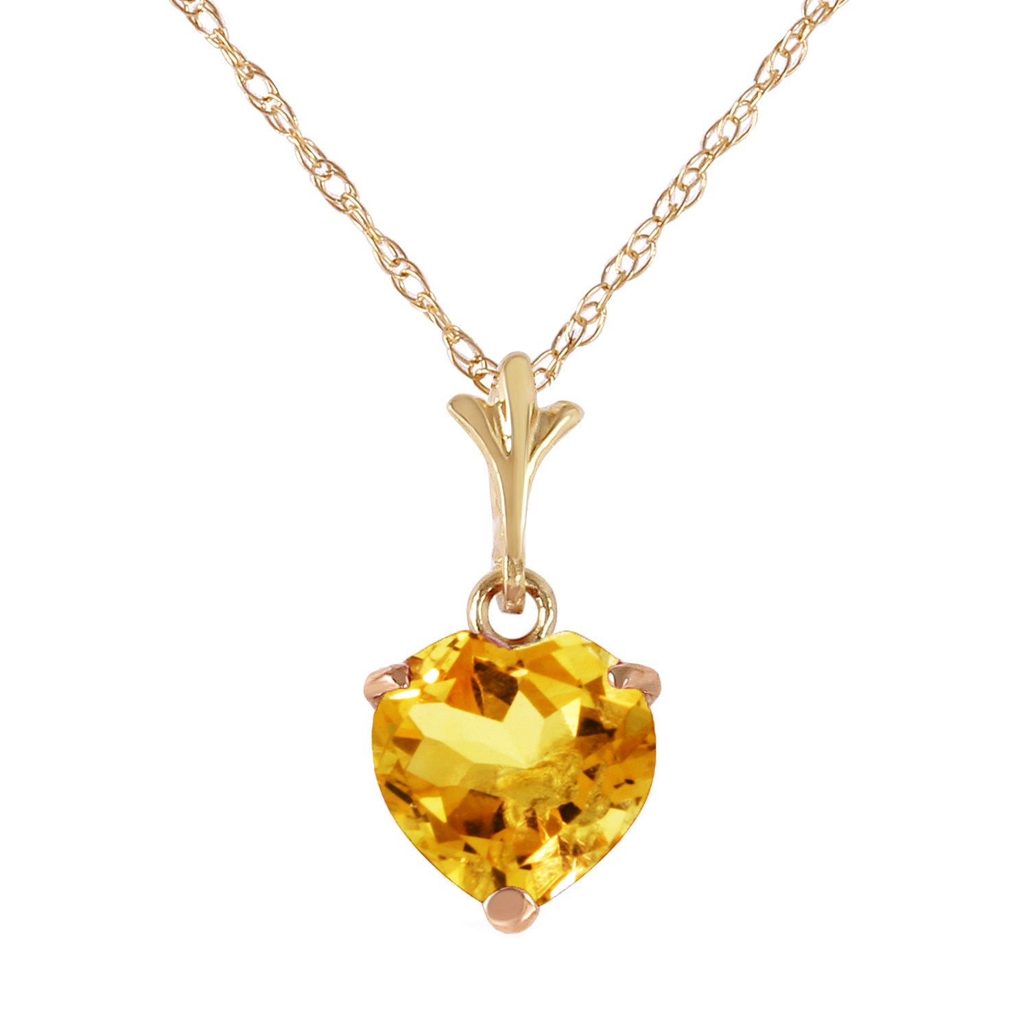 Eternal Love Citrine Necklace