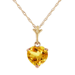 Eternal Love Citrine Necklace