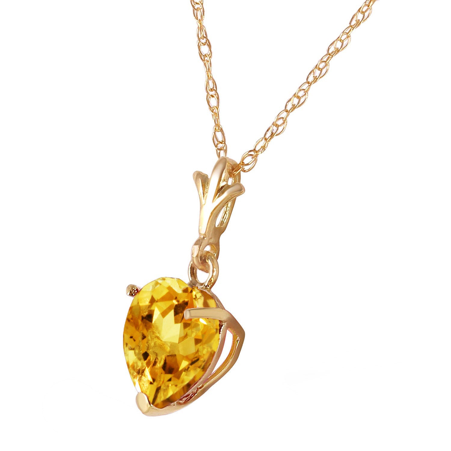 Eternal Love Citrine Necklace