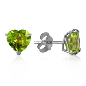 Eternal Love Peridot Stud Earrings