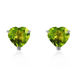 Eternal Love Peridot Stud Earrings