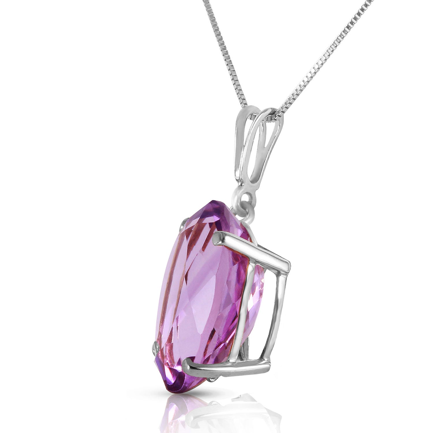 Graceful Glow Amethyst Necklace