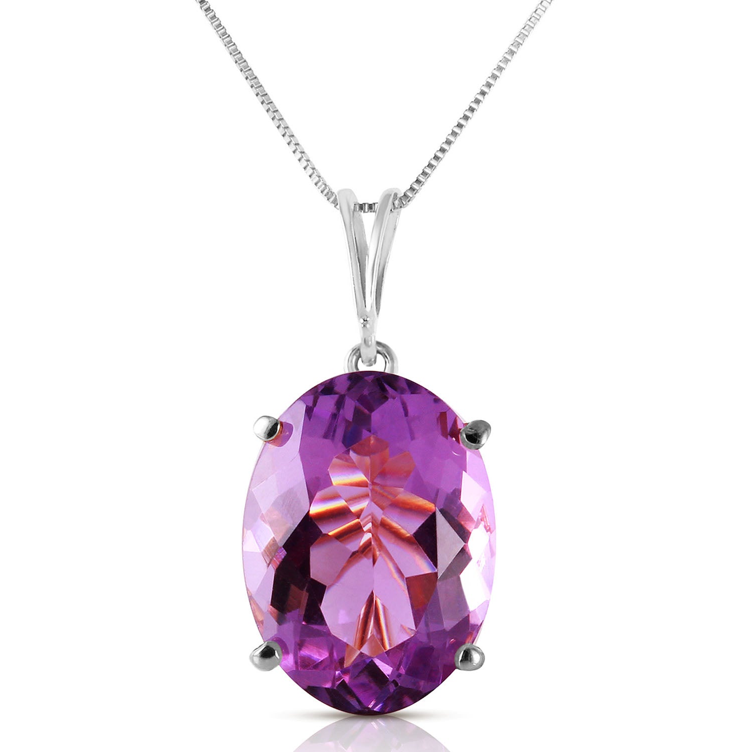 Graceful Glow Amethyst Necklace