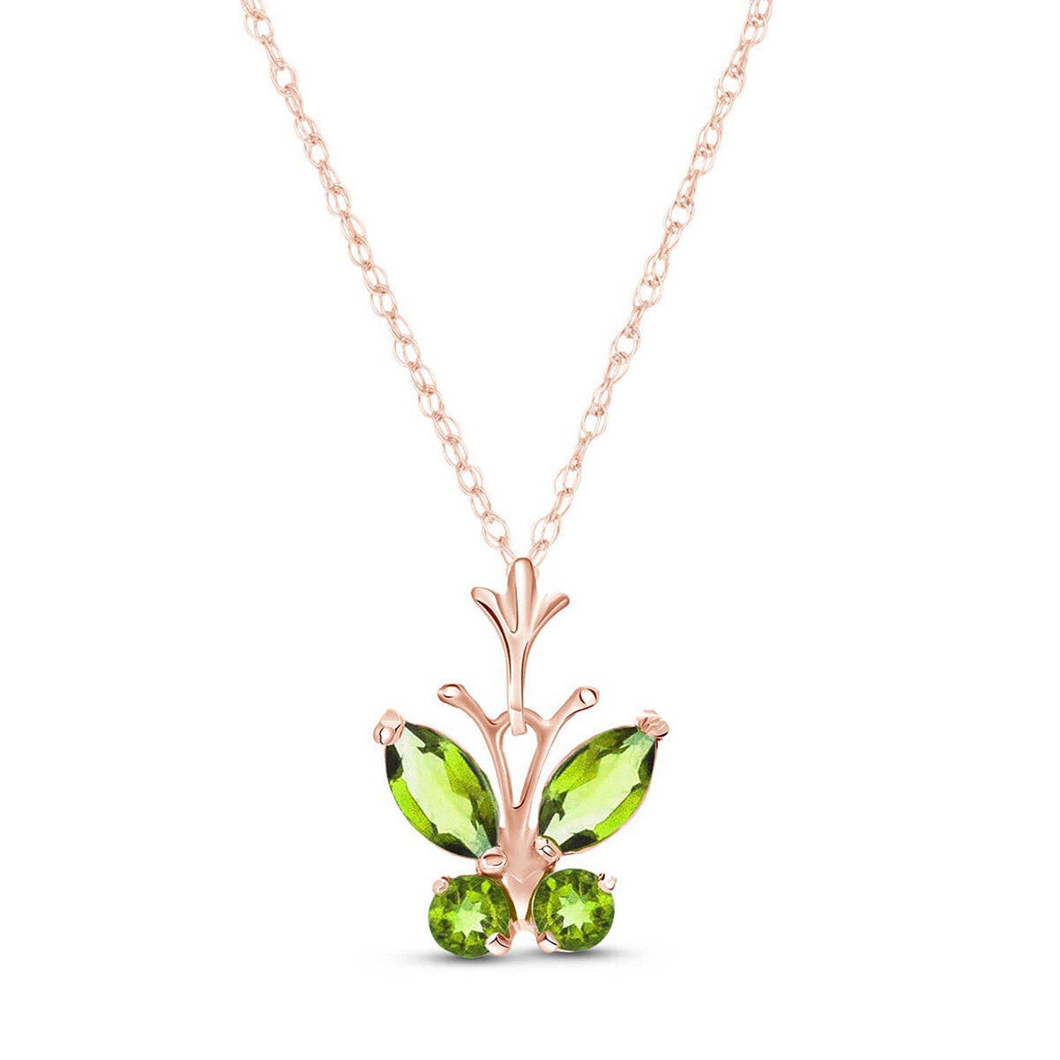 Autumn Breeze Peridot Necklace