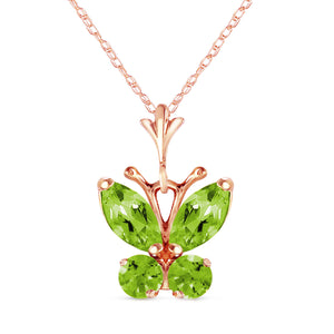Autumn Breeze Peridot Necklace