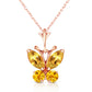 Autumn Breeze Citrine Necklace