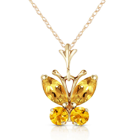 Autumn Breeze Citrine Necklace