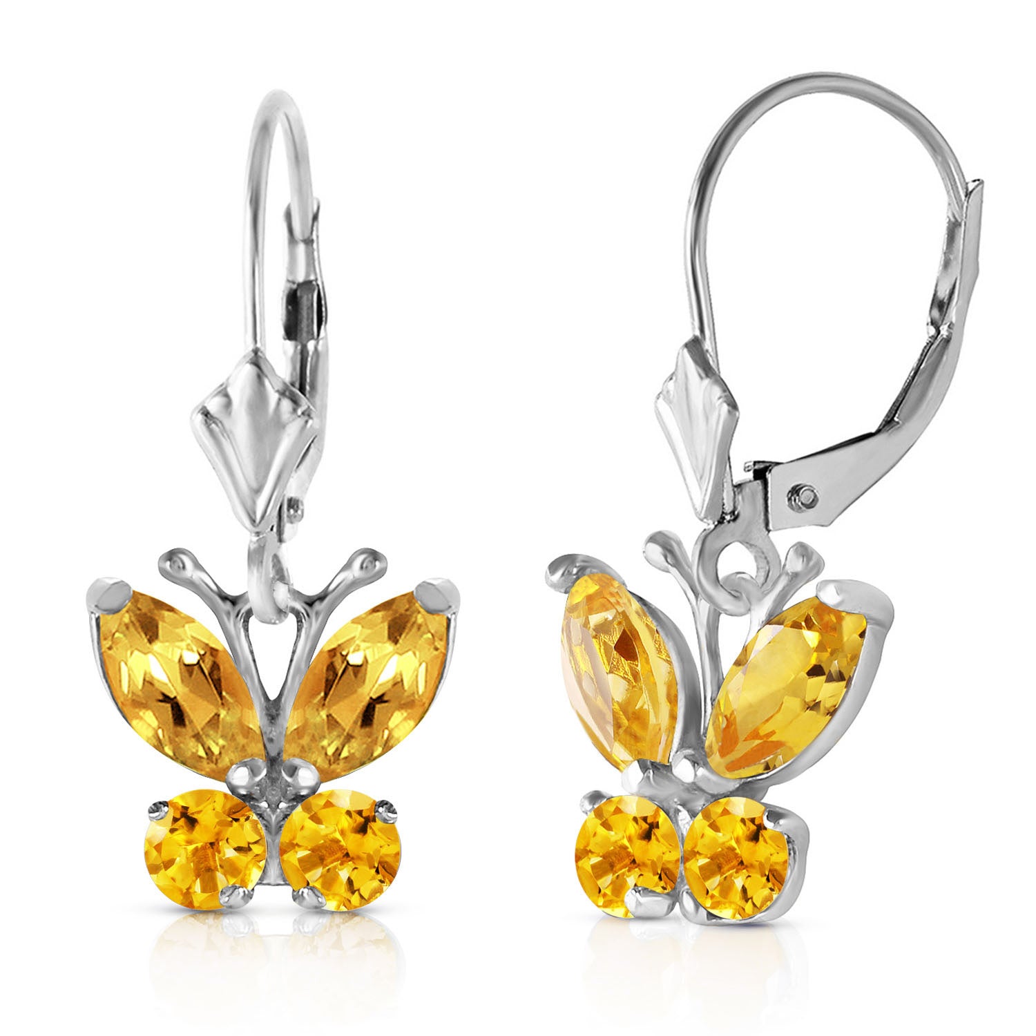 Autumn Breeze Citrine Earrings