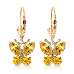 Autumn Breeze Citrine Earrings