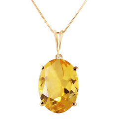 Graceful Glow Citrine Necklace