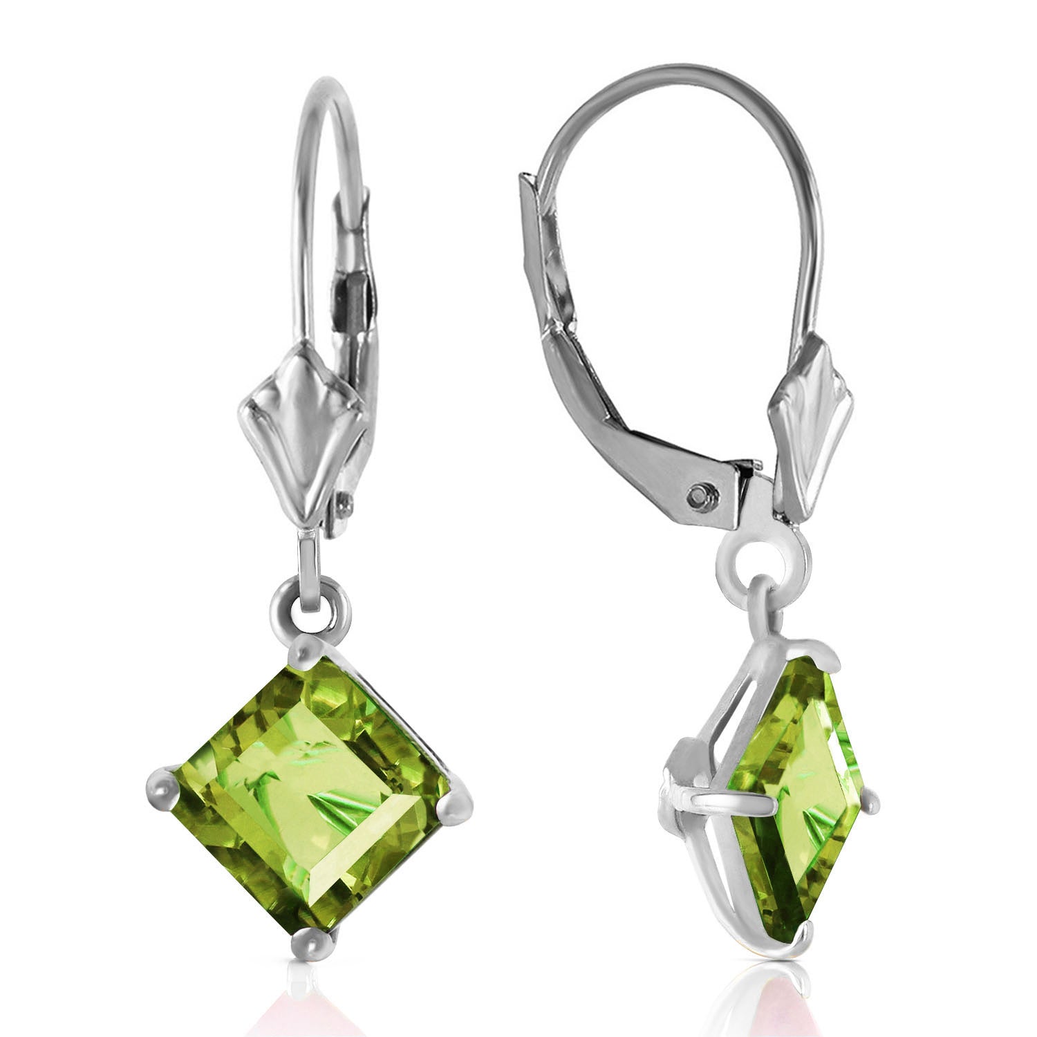 Precious Facade Peridot Earrings