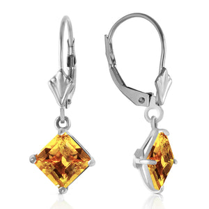 Precious Facade Citrine Earrings