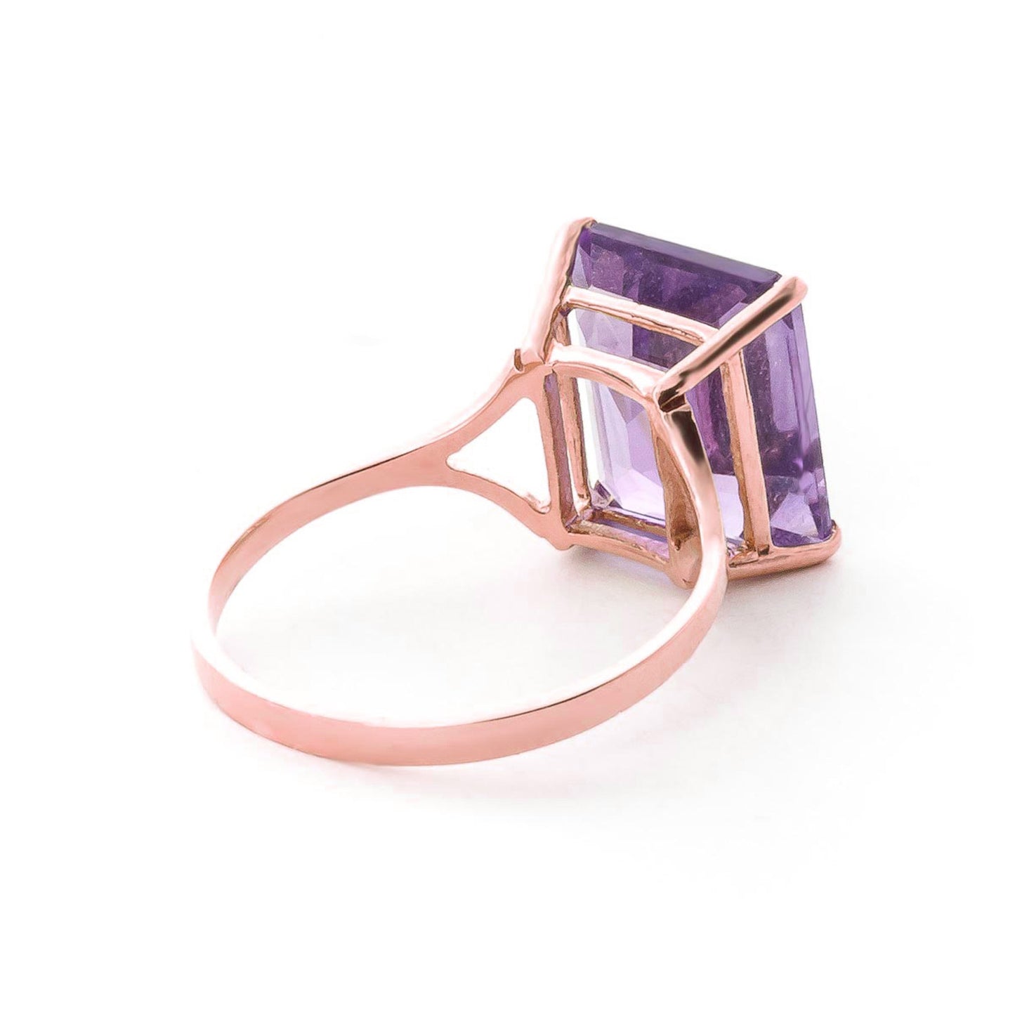 Essential Facet Amethyst Ring
