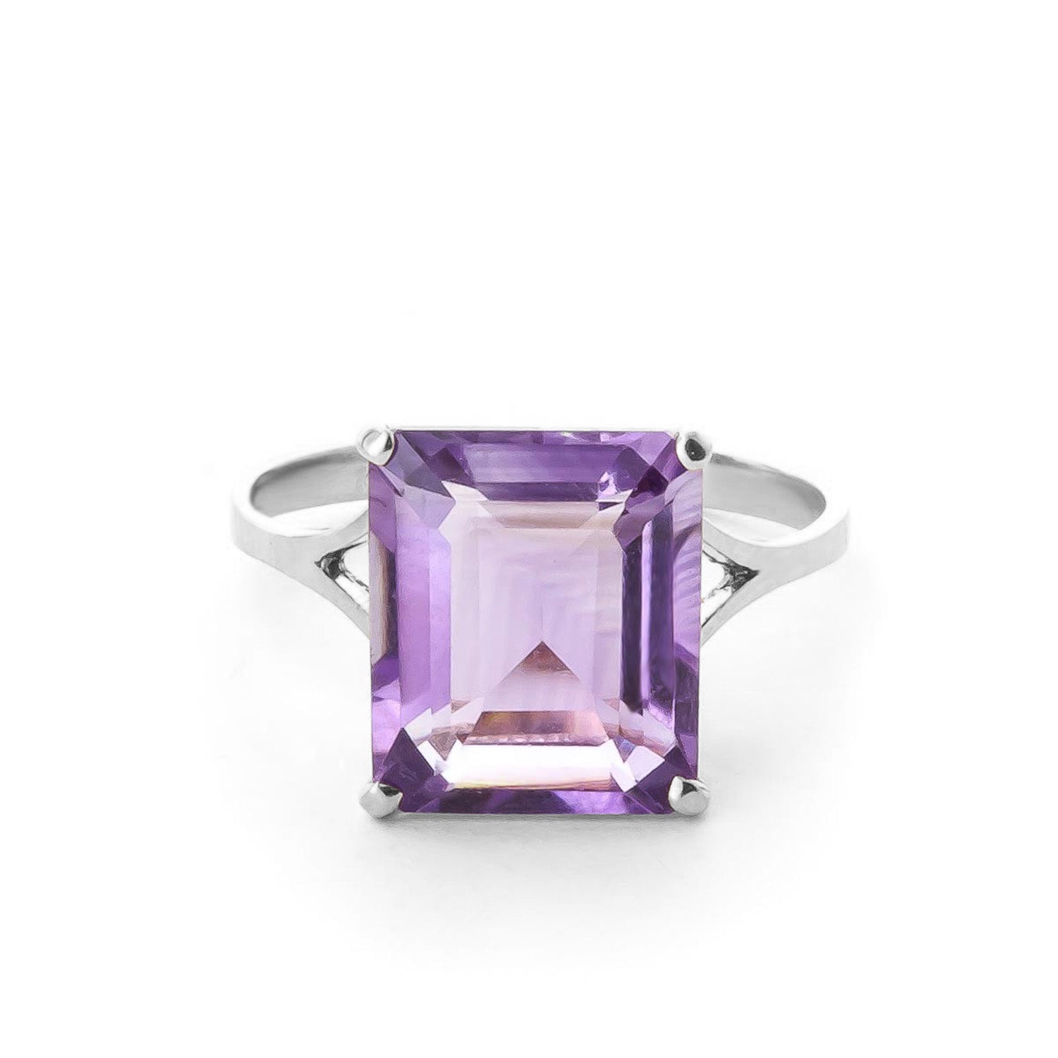 Essential Facet Amethyst Ring