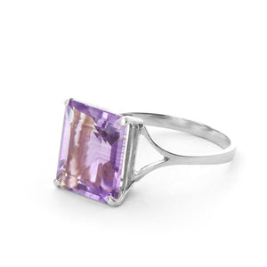 Essential Facet Amethyst Ring