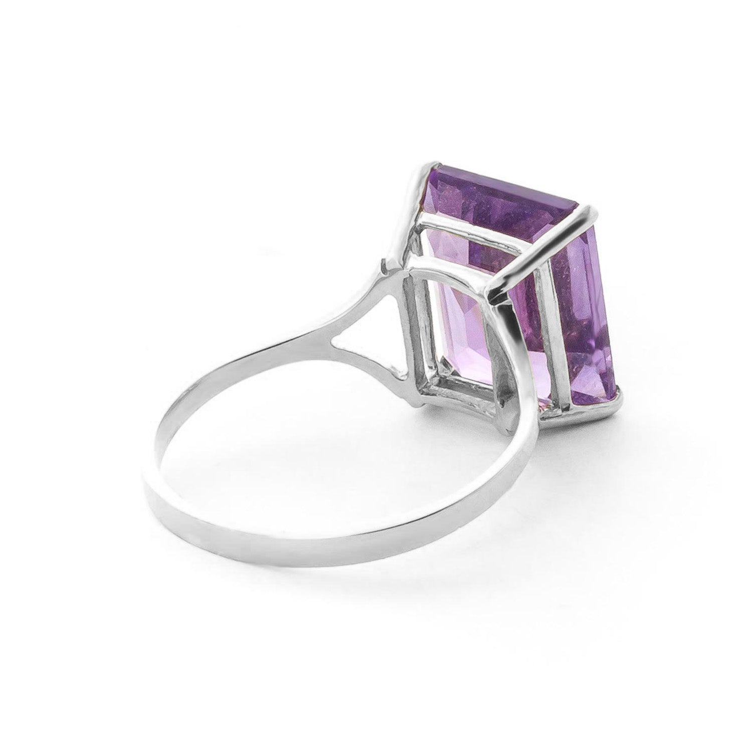 Essential Facet Amethyst Ring