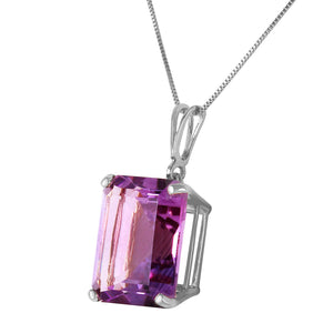 Shimmering Cuts Amethyst Necklace