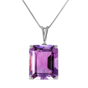 Shimmering Cuts Amethyst Necklace