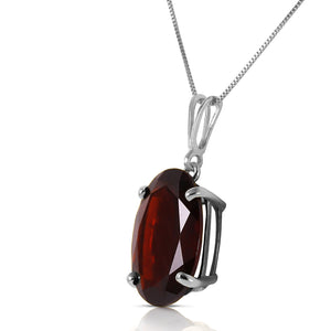 Graceful Glow Garnet Necklace