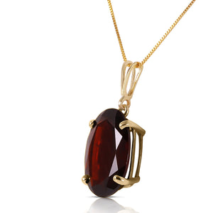 Graceful Glow Garnet Necklace
